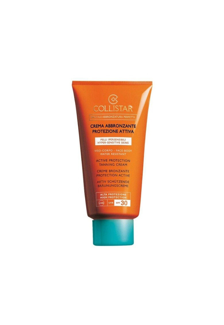 Collistar Crema cu protectie solara Active Protection Tanning Cream SPF 30 150 ml - Pled.ro