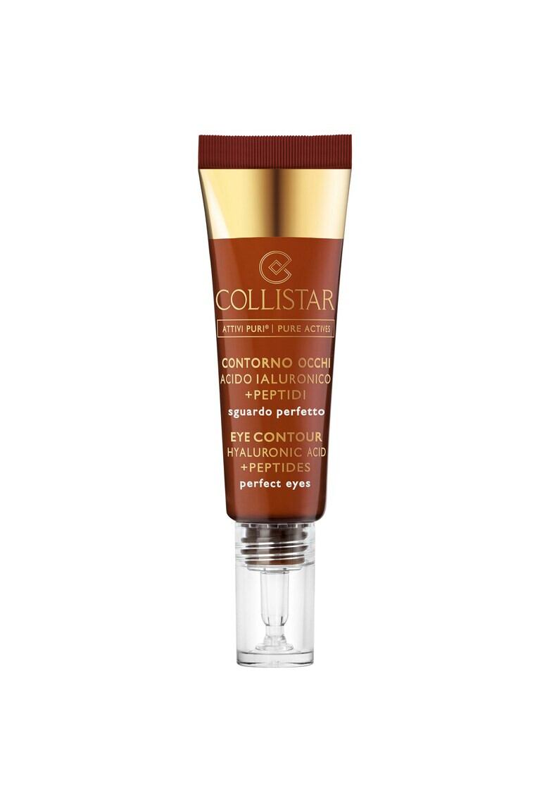 Collistar Crema de ochi Pure Actives Eye Contour Hyaluronic Acid+Peptides pentru fermitate 15 ml - Pled.ro