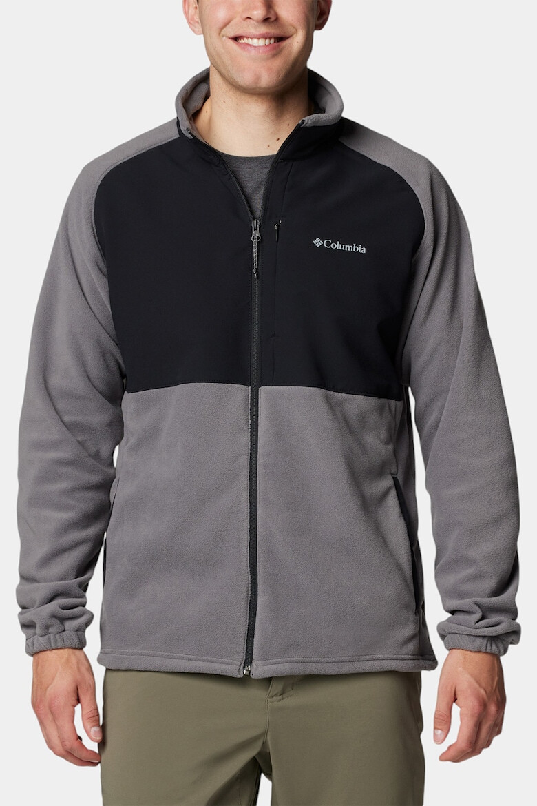 Columbia Bluza de trening cu detalii din fleece si fermoar pentru fermoar Sage Peak - Pled.ro