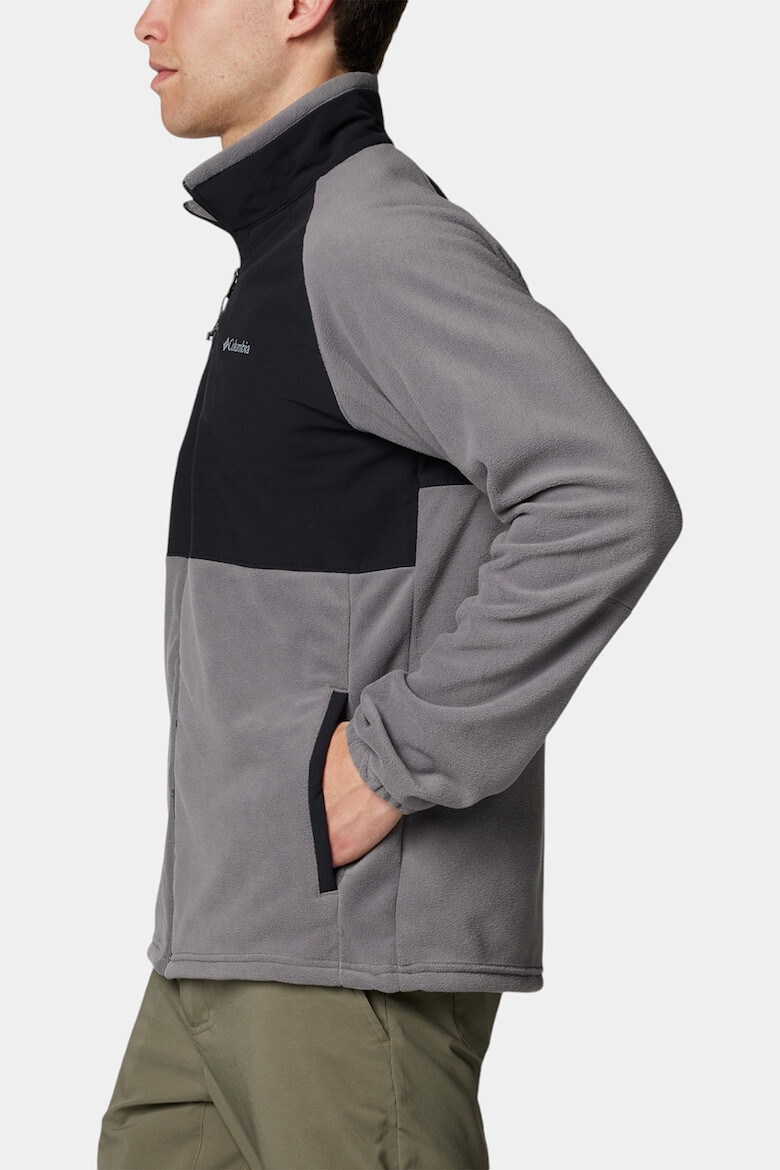 Columbia Bluza de trening cu detalii din fleece si fermoar pentru fermoar Sage Peak - Pled.ro