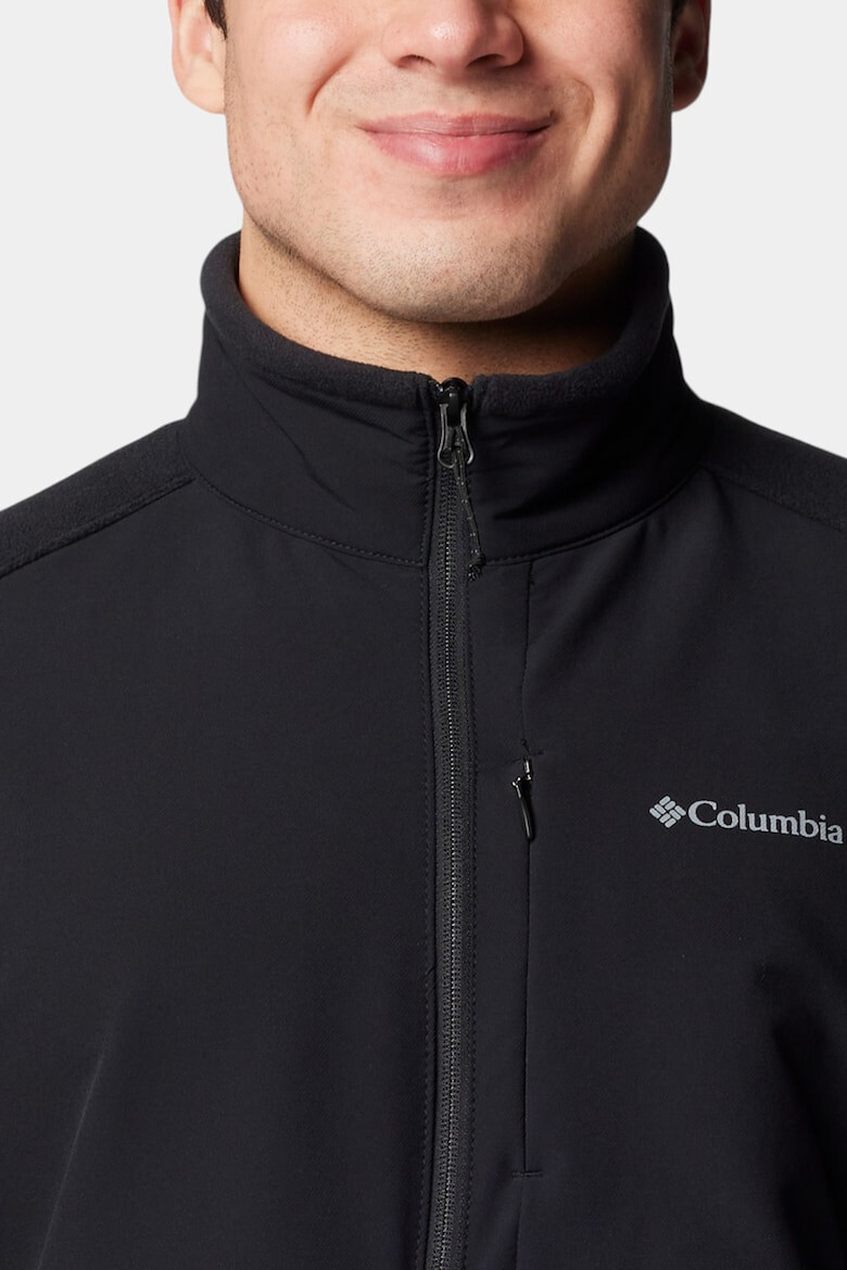 Columbia Bluza de trening cu detalii din fleece si fermoar pentru fermoar Sage Peak - Pled.ro