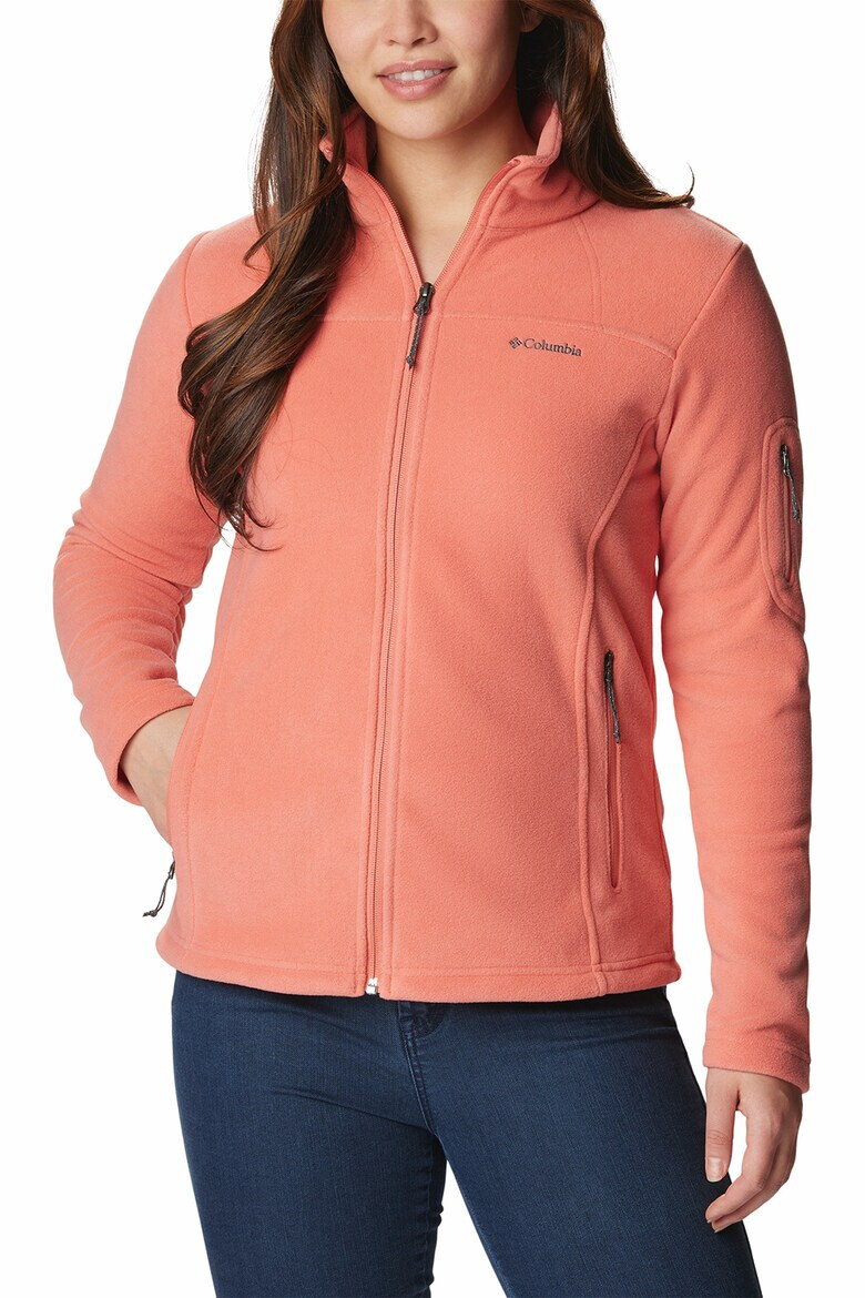 Columbia Bluza din fleece cu buzunare pentru drumetii si trekking Fast Trek™ II - Pled.ro