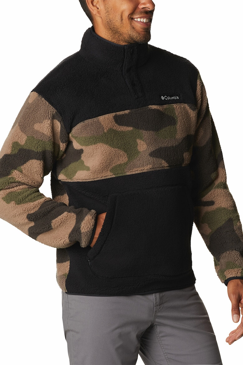 Columbia Bluza din material fleece cu aspect contrastant pentru trekking Rugged Ridge - Pled.ro