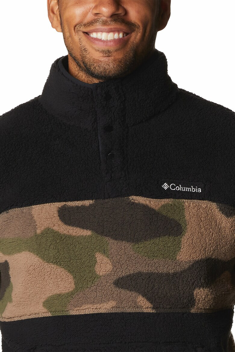 Columbia Bluza din material fleece cu aspect contrastant pentru trekking Rugged Ridge - Pled.ro