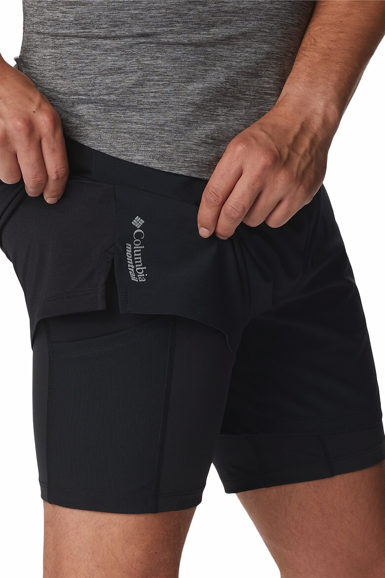 Columbia Pantaloni scurti 2in 1 pentru drumetii Endless Trail - Pled.ro