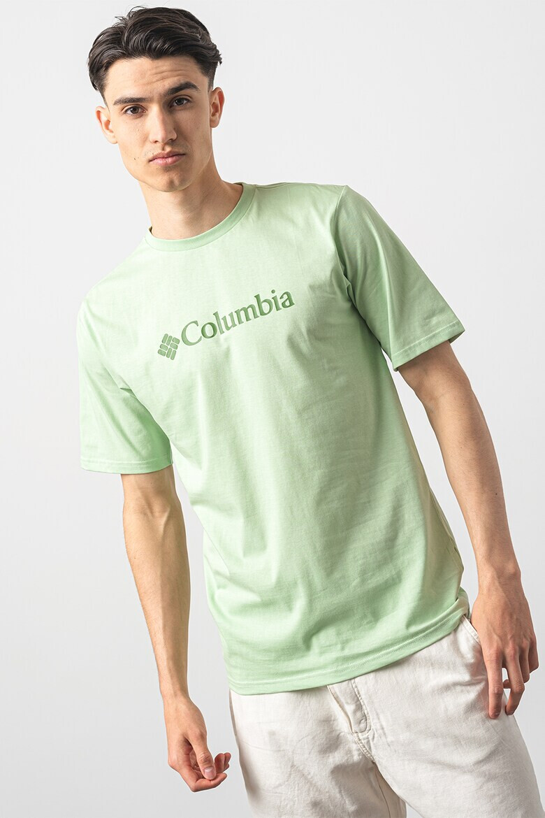 Columbia Tricou cu decolteu la baza gatului din bumbac organic CSC - Pled.ro