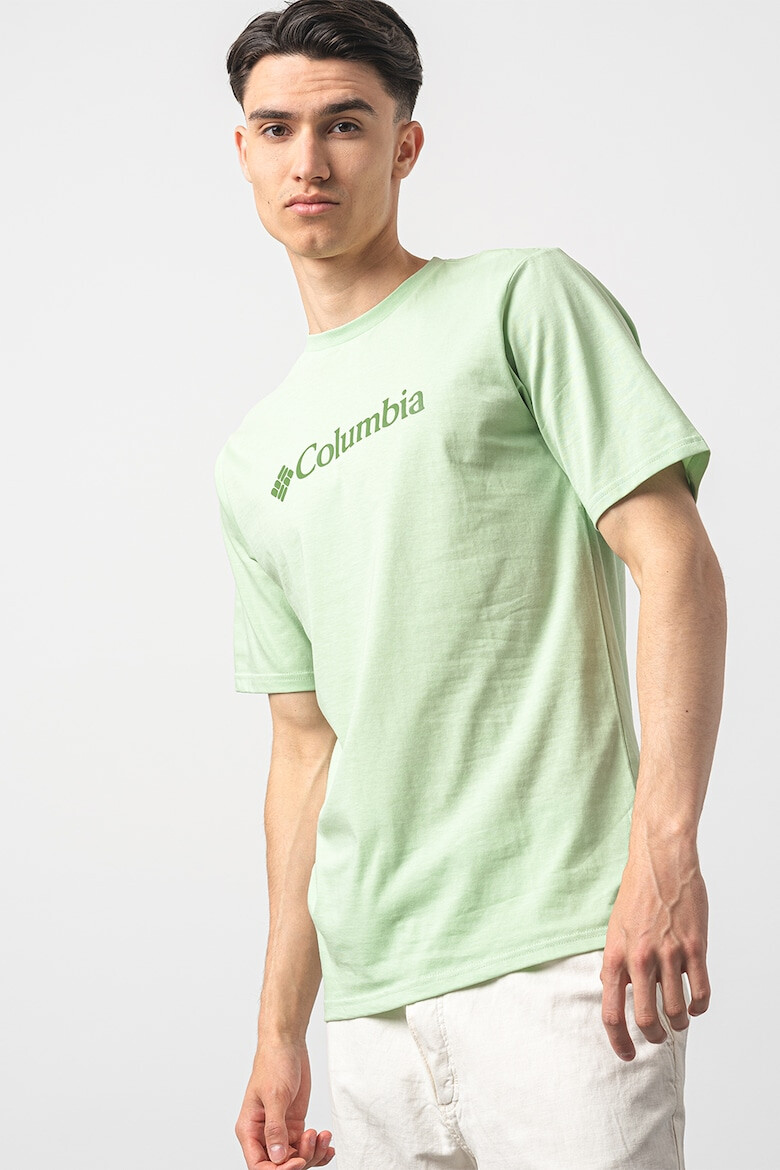 Columbia Tricou cu decolteu la baza gatului din bumbac organic CSC - Pled.ro