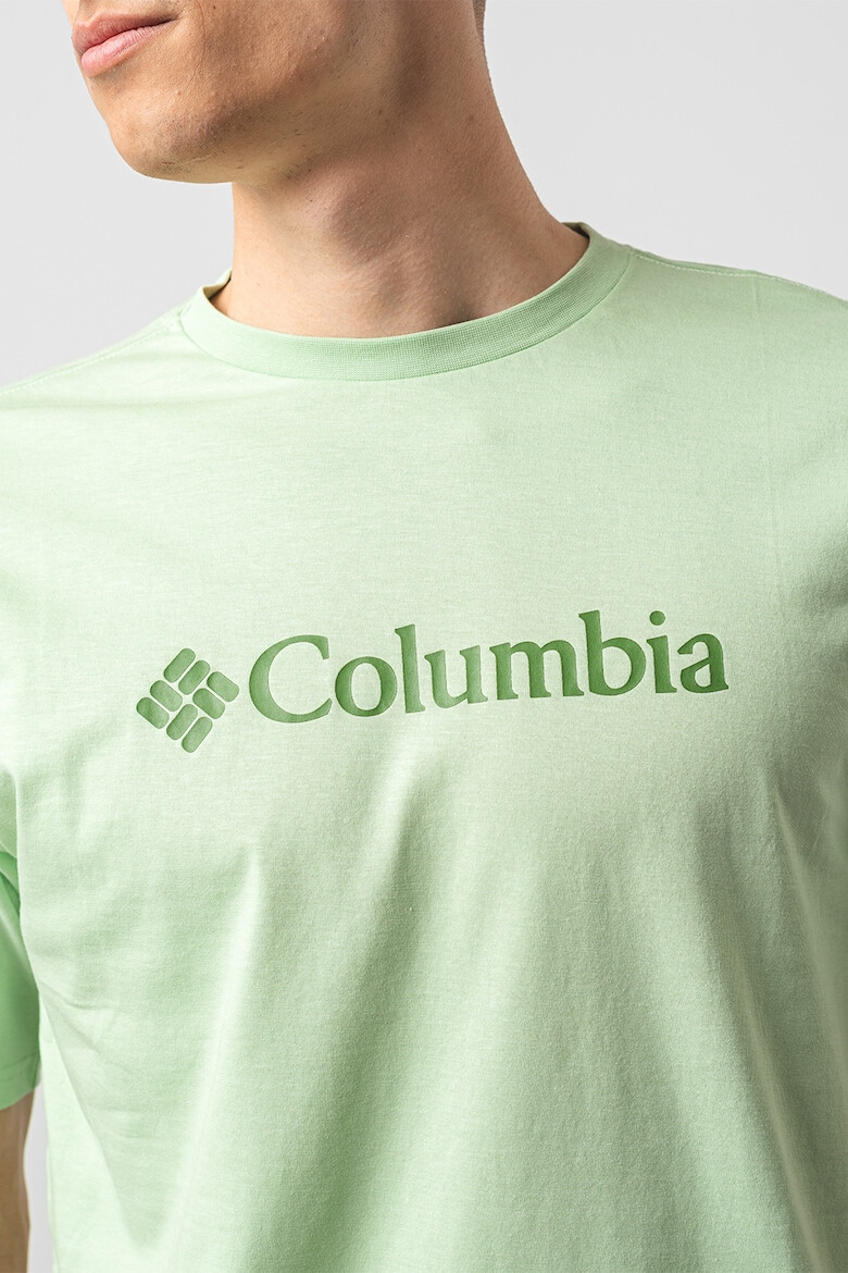 Columbia Tricou cu decolteu la baza gatului din bumbac organic CSC - Pled.ro