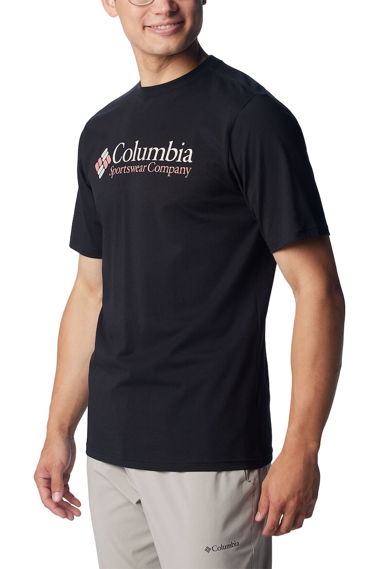 Columbia Tricou cu decolteu la baza gatului din bumbac organic CSC - Pled.ro