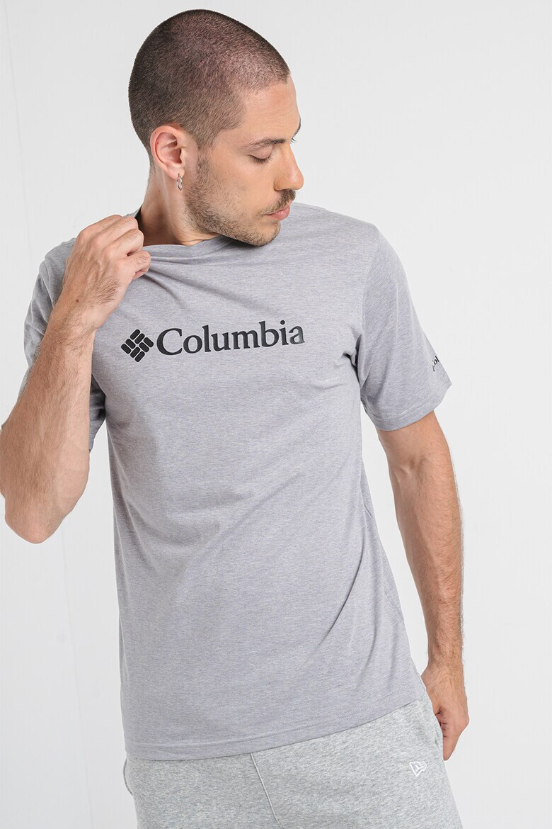 Columbia Tricou cu decolteu la baza gatului din bumbac organic CSC - Pled.ro