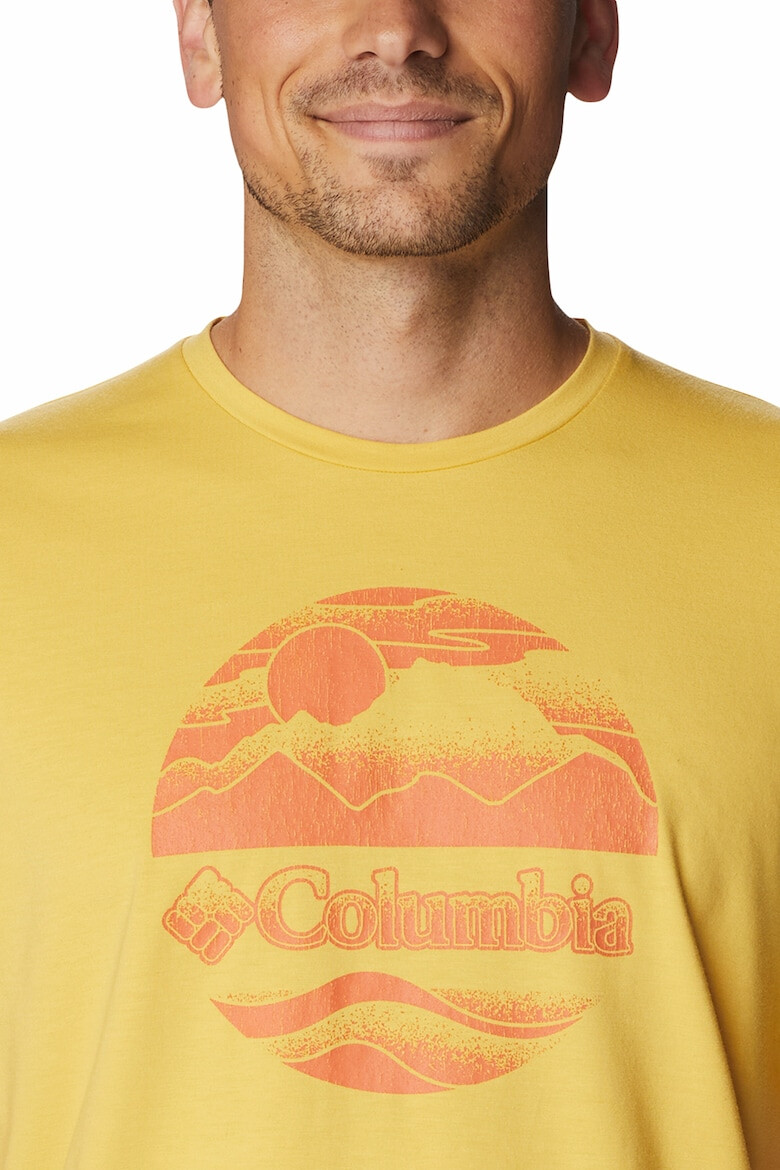 Columbia Tricou cu logo pentru trekking si drumetii Sun Trek - Pled.ro