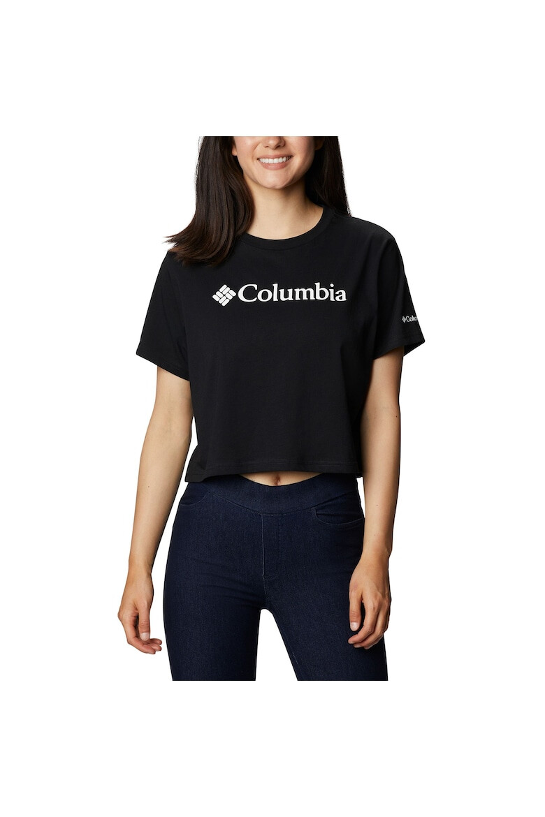 Columbia Tricou dama Bumbac Negru - Pled.ro