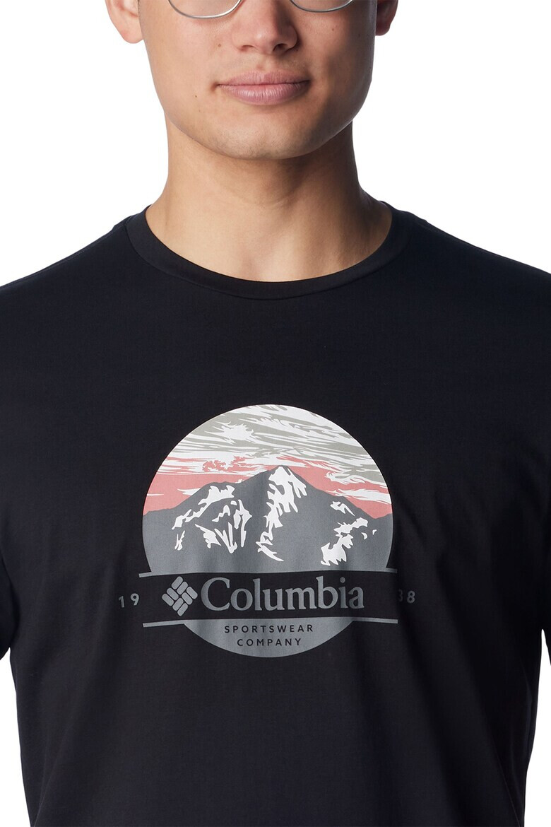 Columbia Tricou de bumbac organic cu imprimeu grafic si logo Path Lake - Pled.ro