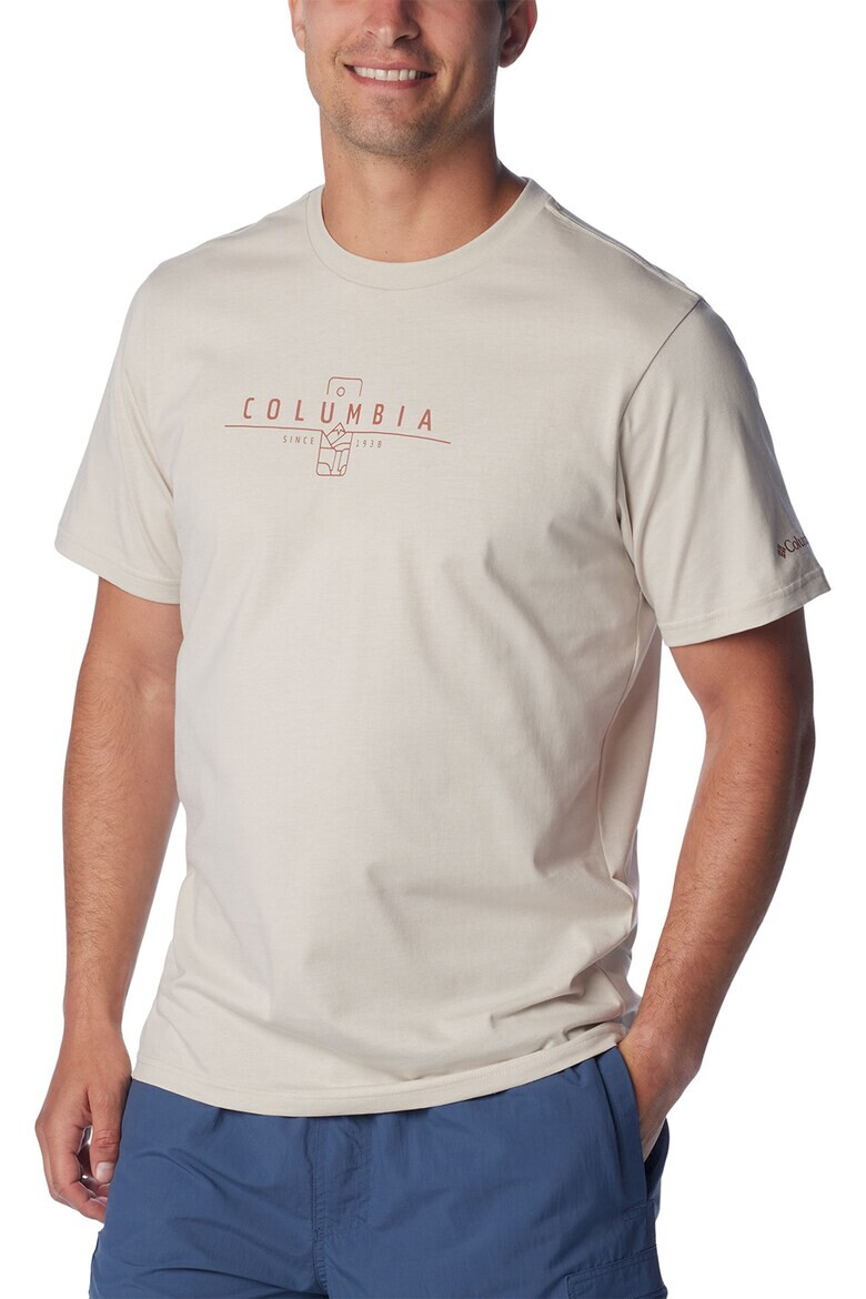 Columbia Tricou de bumbac organic cu logo - Pled.ro