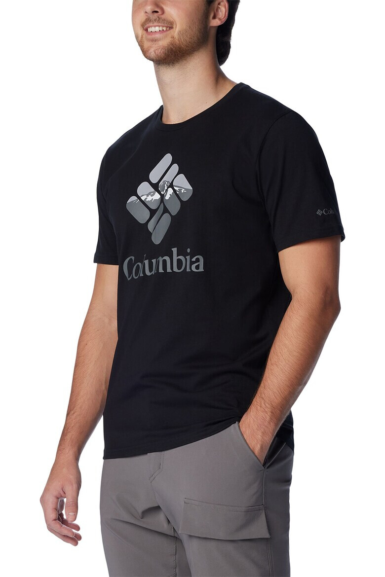 Columbia Tricou de bumbac organic Rapid Ridge - Pled.ro