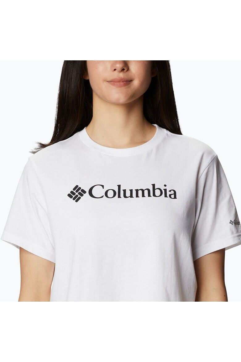 Columbia Tricou sport Bumbac Alb - Pled.ro