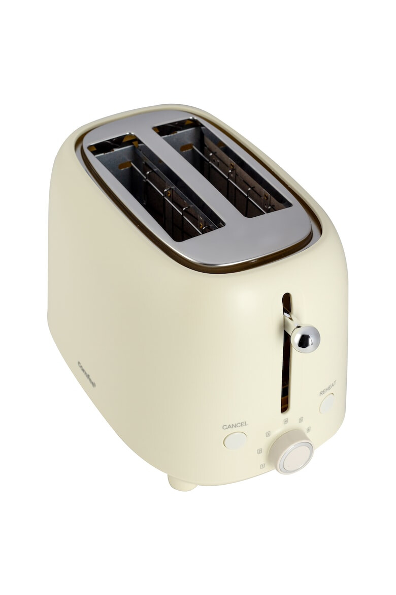 Comfee Prajitor de paine 950W 7 trepte de rumenire Crem - Pled.ro