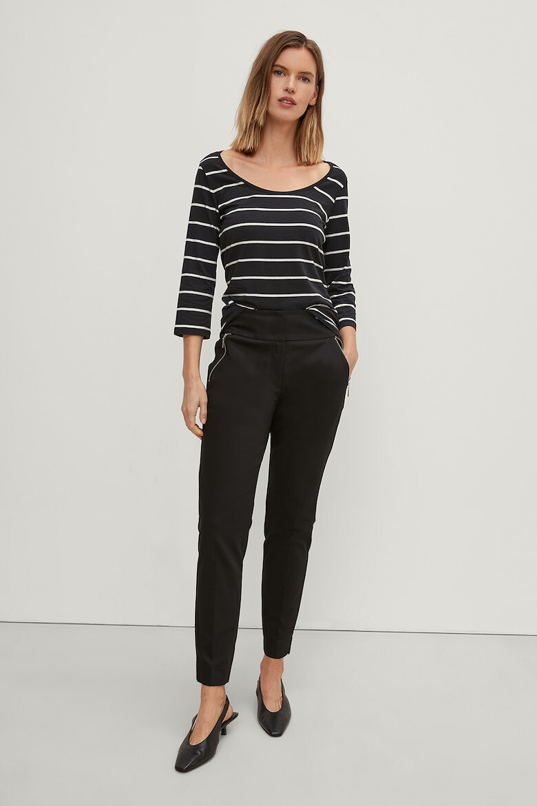 comma Pantaloni crop slim fit - Pled.ro