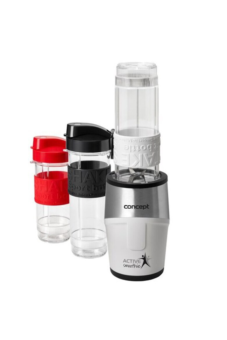 Concept Mini Blender SM-338x 500 W 23000 rpm Smoothie 2 recipiente 570 ml 1 recipient 400 ml fara BPA - Pled.ro