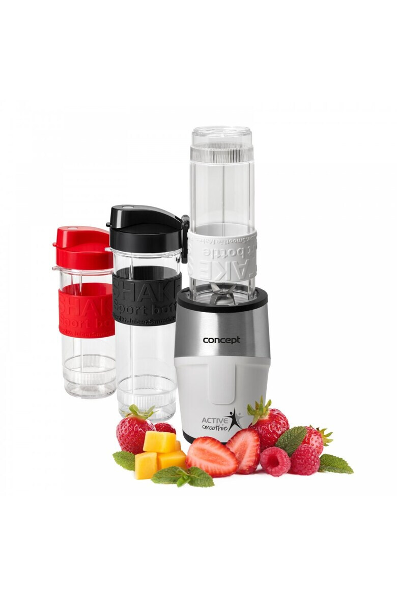 Concept Mini Blender SM-338x 500 W 23000 rpm Smoothie 2 recipiente 570 ml 1 recipient 400 ml fara BPA - Pled.ro