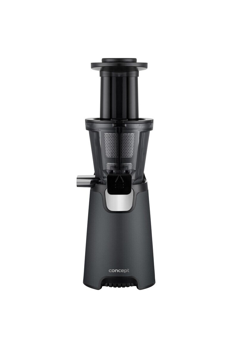 Concept Slow Juicer 3 filtre Filtru pentru Sorbet 70rev/min 150 W container suc 1l container pulpa 1.3l Negru - Pled.ro