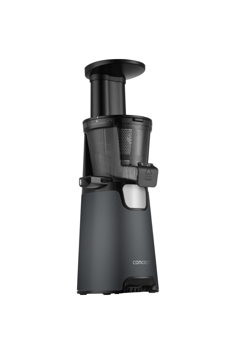 Concept Slow Juicer 3 filtre Filtru pentru Sorbet 70rev/min 150 W container suc 1l container pulpa 1.3l Negru - Pled.ro