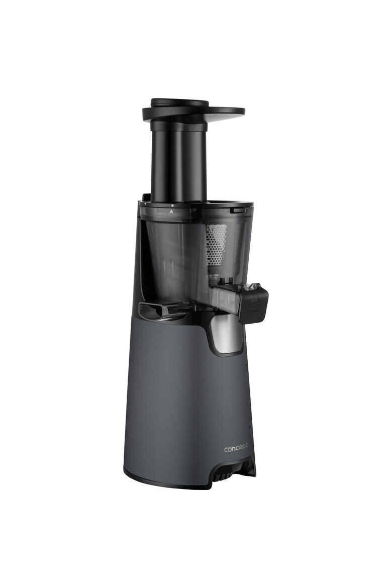 Concept Slow Juicer 3 filtre Filtru pentru Sorbet 70rev/min 150 W container suc 1l container pulpa 1.3l Negru - Pled.ro