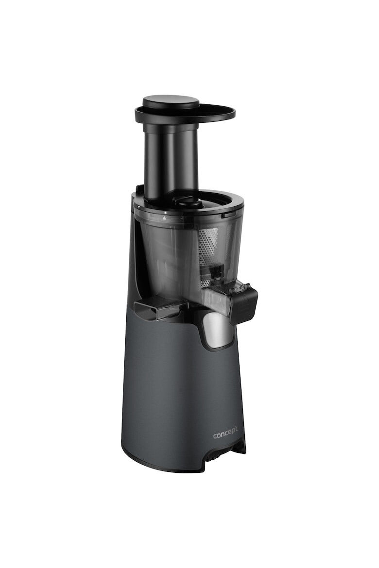 Concept Slow Juicer 3 filtre Filtru pentru Sorbet 70rev/min 150 W container suc 1l container pulpa 1.3l Negru - Pled.ro