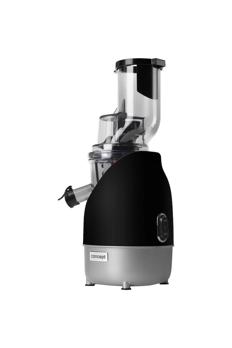 Concept Slow Juicer diametru tub 70 mm Container suc 600ml container pulpa 600 ml 200 W 70rev/min Negru - Pled.ro