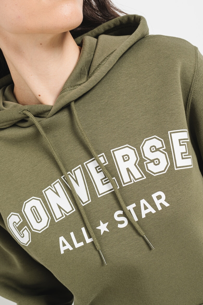 Converse Hanorac unisex cu imprimeu logo din fleece - Pled.ro