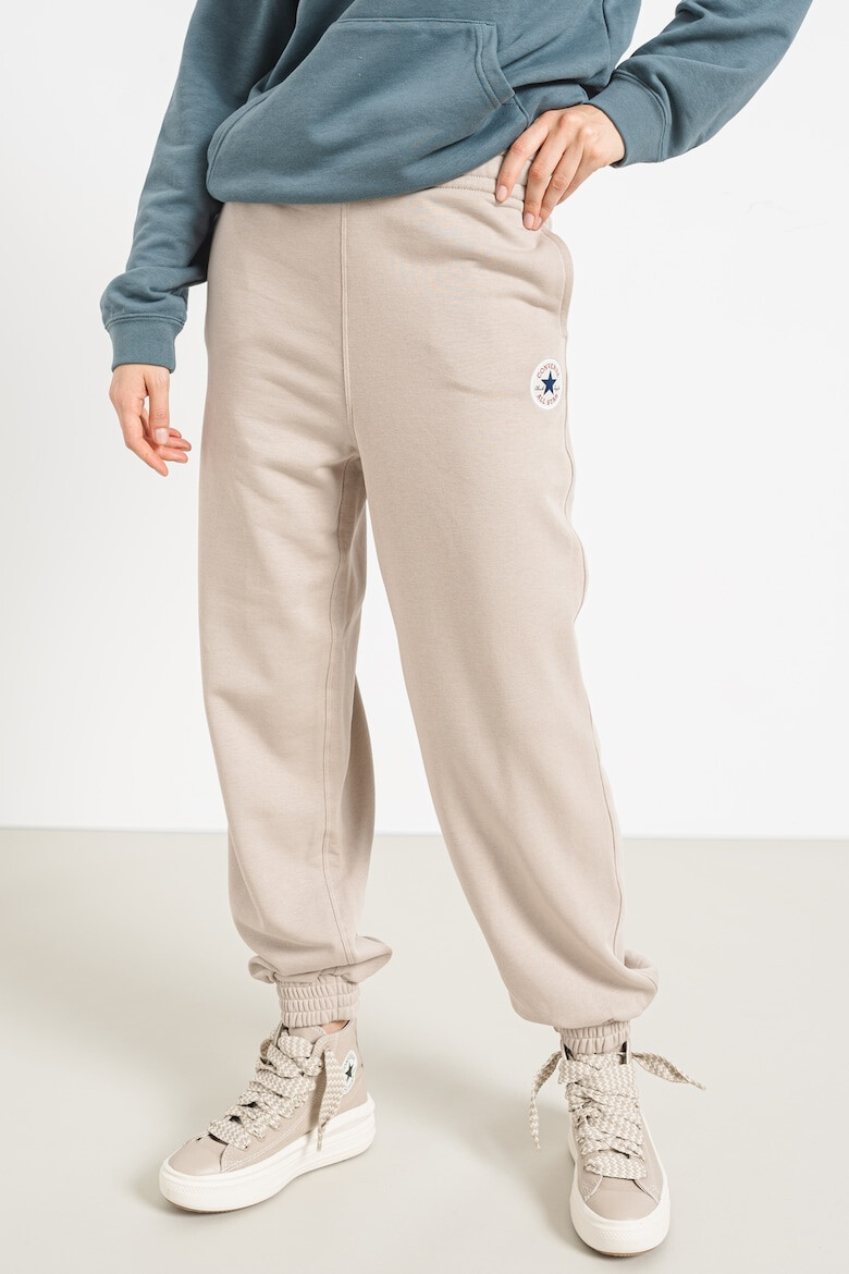 Converse Pantaloni de trening din material terry cu aplicatie logo - Pled.ro