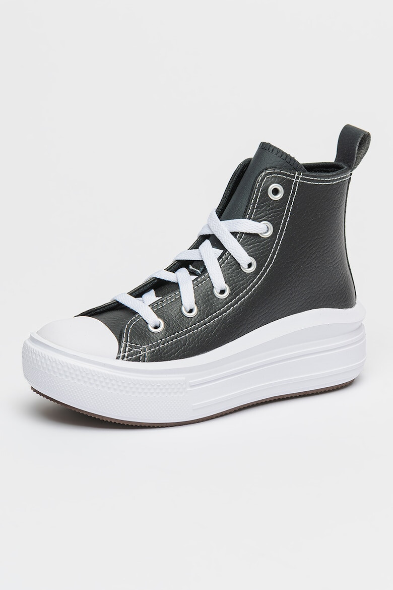 Converse Pantofi sport de piele ecologica cu platforma Chuck Taylor All Star Move - Pled.ro