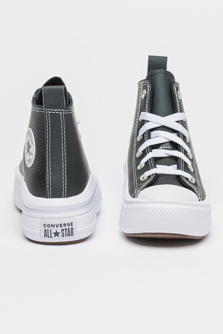 Converse Pantofi sport de piele ecologica cu platforma Chuck Taylor All Star Move - Pled.ro