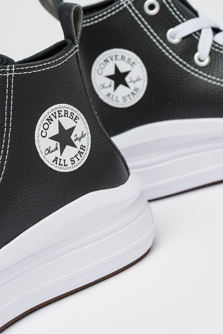 Converse Pantofi sport de piele ecologica cu platforma Chuck Taylor All Star Move - Pled.ro