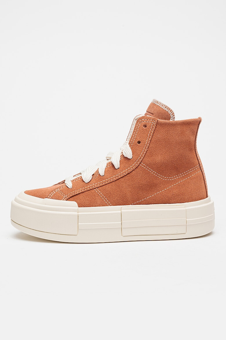 Converse Pantofi sport flatform de piele intoarsa Chuck Taylor All Star Cruise - Pled.ro