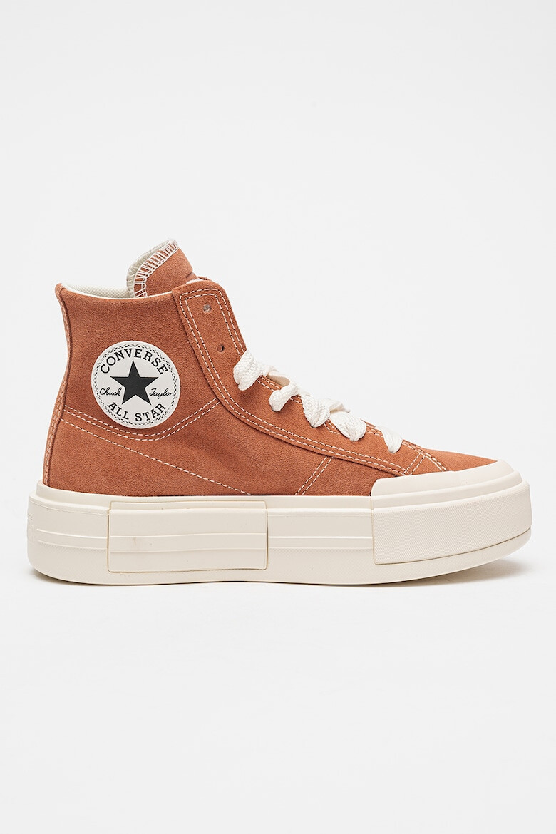 Converse Pantofi sport flatform de piele intoarsa Chuck Taylor All Star Cruise - Pled.ro