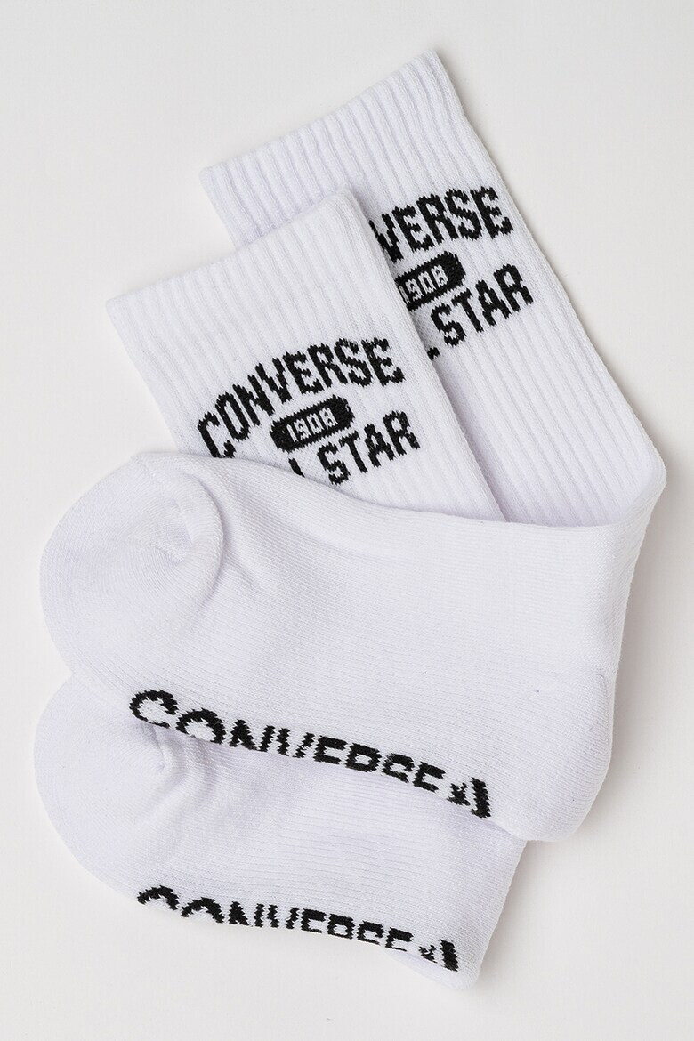 Converse Set de sosete lungi unisex All Star - 2 perechi - Pled.ro