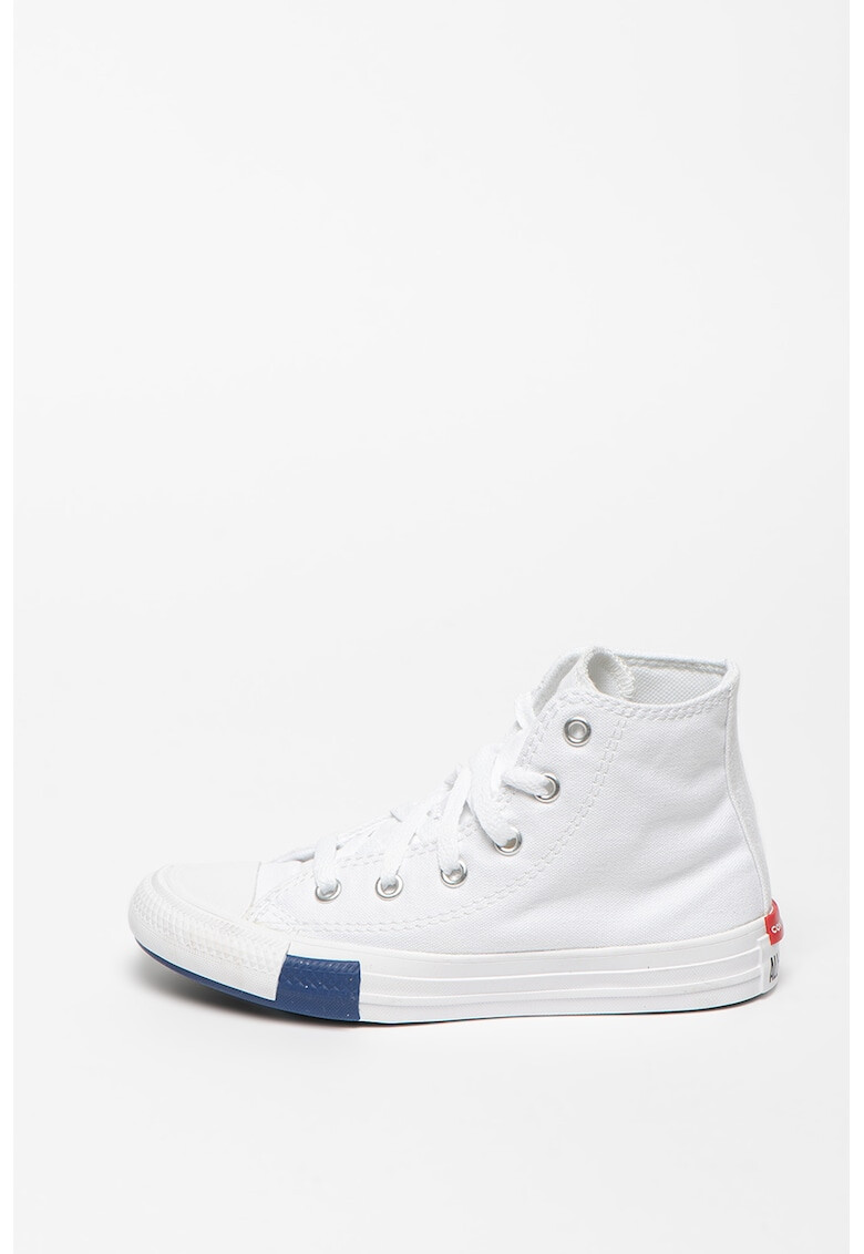 Converse Tenisi mid-high cu aplicatie logo Chuck Taylor All Star - Pled.ro