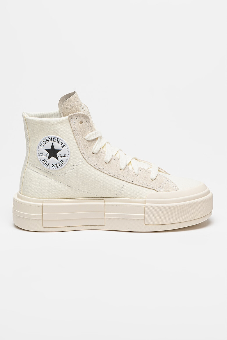 Converse Tenisi mid-high cu garnituri de piele intoarsa Chuck Taylor All Star Cruise - Pled.ro