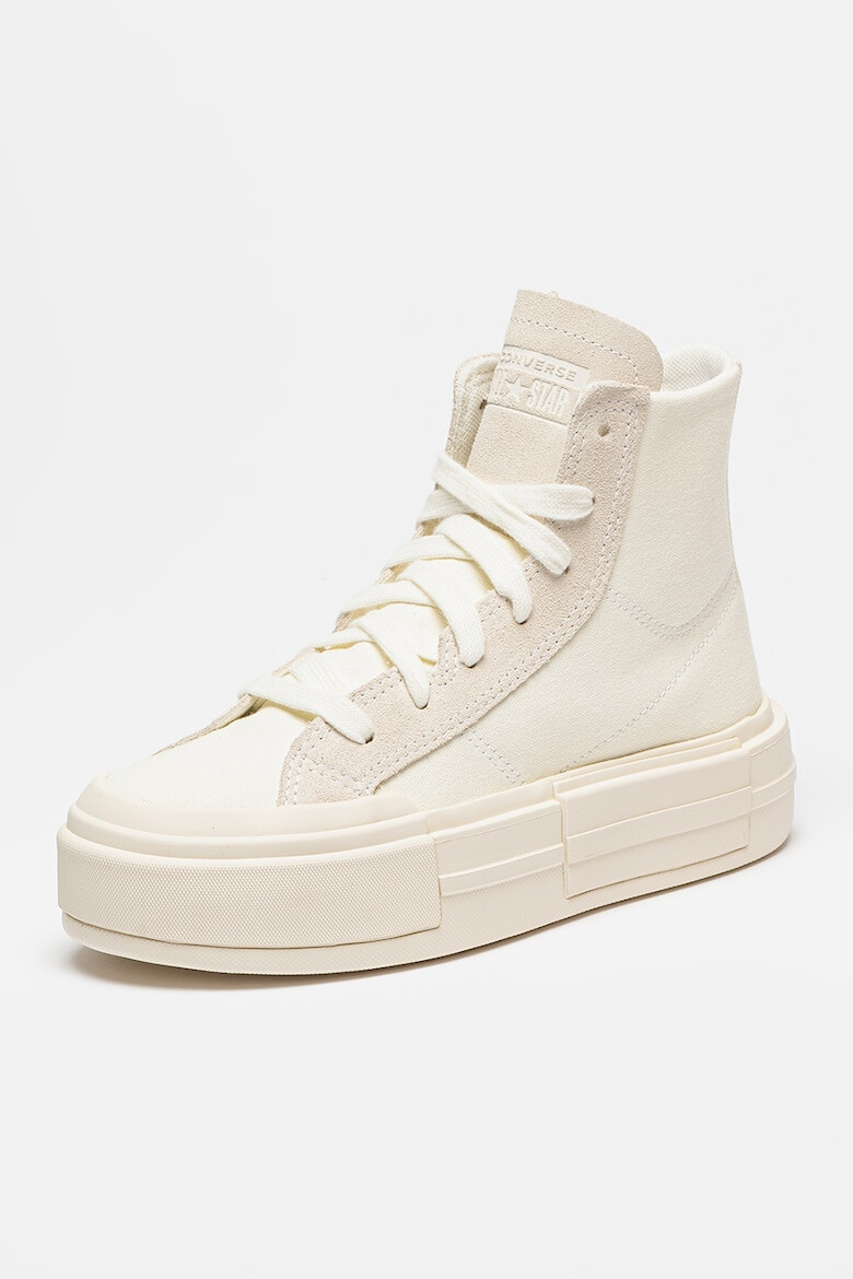 Converse Tenisi mid-high cu garnituri de piele intoarsa Chuck Taylor All Star Cruise - Pled.ro