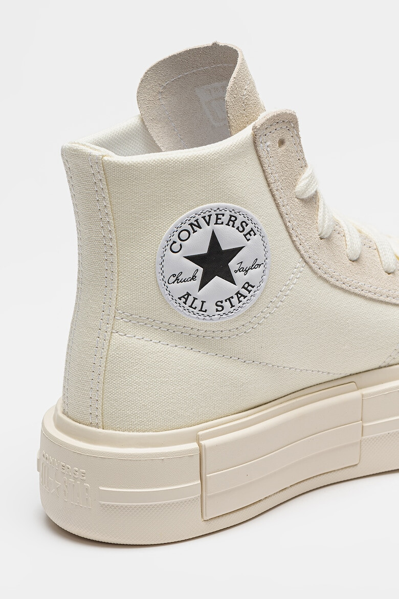 Converse Tenisi mid-high cu garnituri de piele intoarsa Chuck Taylor All Star Cruise - Pled.ro