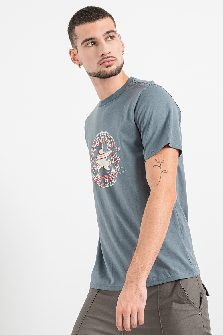 Converse Tricou cu imprimeu logo All Star Remix - Pled.ro