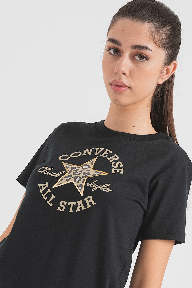 Converse Tricou cu imprimeu logo Chuck - Pled.ro