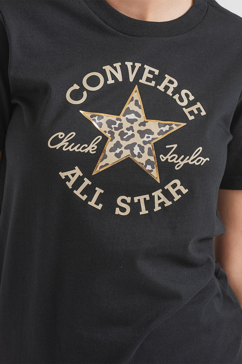 Converse Tricou cu imprimeu logo Chuck - Pled.ro