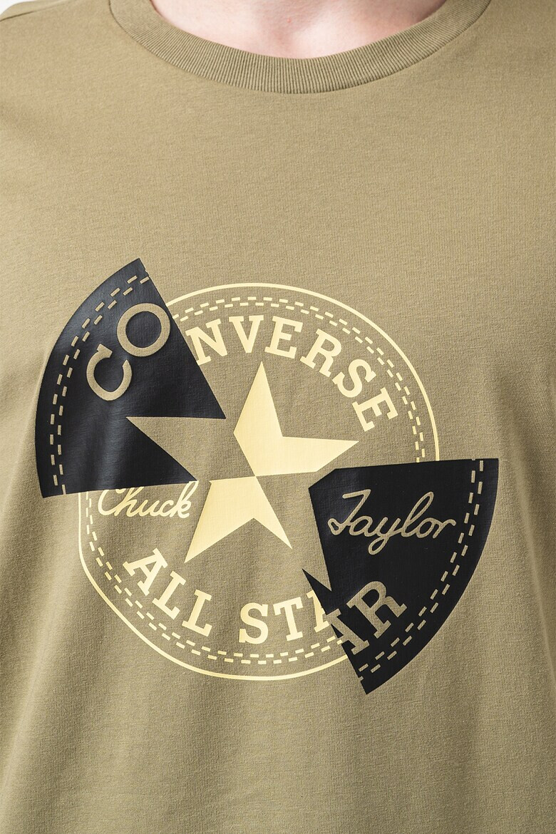 Converse Tricou cu imprimeu logo Distorted - Pled.ro