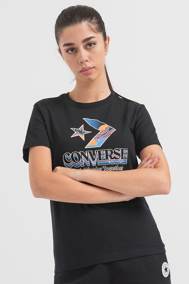 Converse Tricou cu imprimeu Star Chevron - Pled.ro