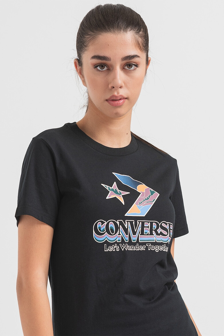 Converse Tricou cu imprimeu Star Chevron - Pled.ro