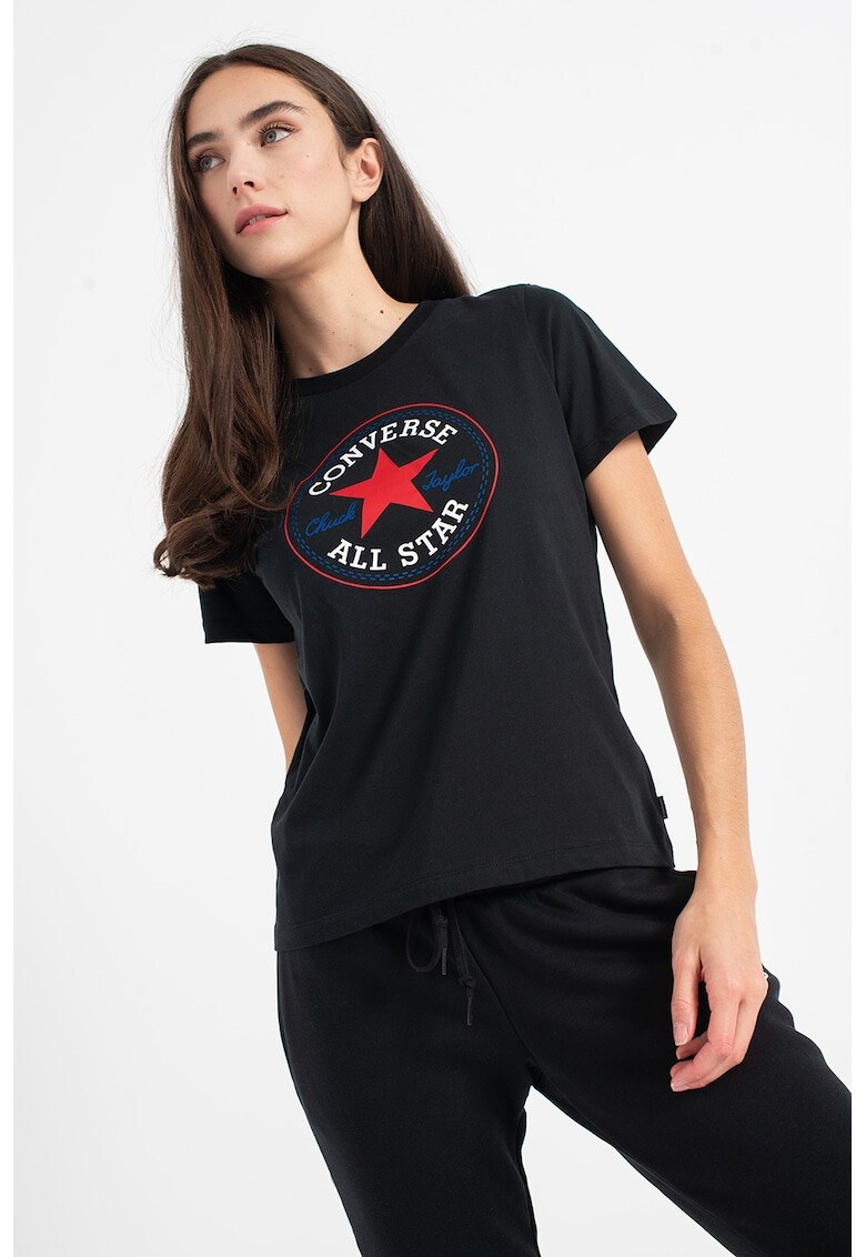 Converse Tricou de bumbac Chuck Patch Classic - Pled.ro