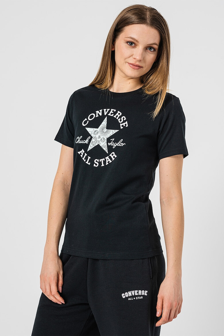 Converse Tricou de bumbac cu imprimeu logo - Pled.ro