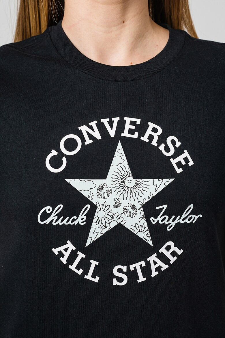 Converse Tricou de bumbac cu imprimeu logo - Pled.ro